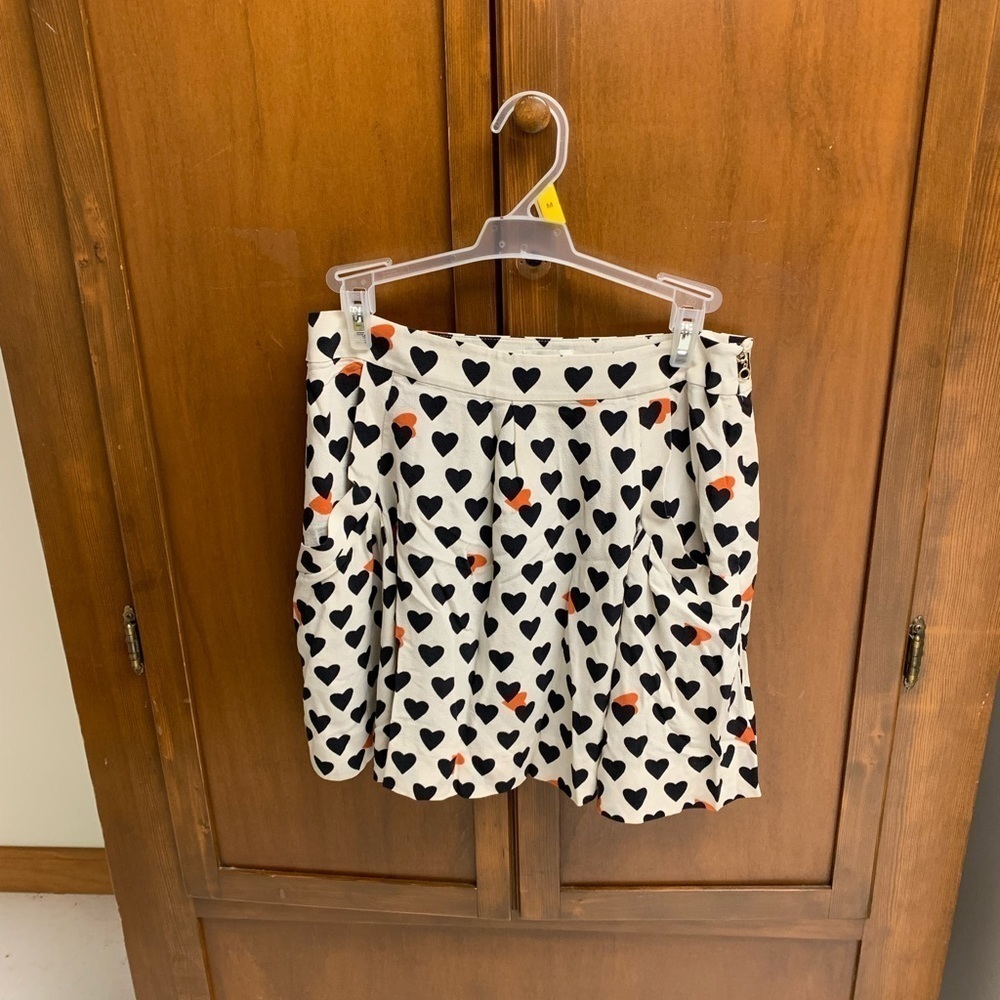 Leifs Dottir anthropologie silk mini shirt size 2 side hook button zip L16 in